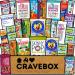 CRAVEBOX Healthy Snack Box Variety Pack Care Package (30 Count) Halloween Treats Gift Basket Kids Teens Men Women Adults Health Food Nuts Fruit Nutrition Assortment Mix Sample College Students Office 30 Piece Set