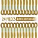 ThreadNanny 24 Metallic Antique Gold Cotton Thread Skeins for Hand Embroidery - Premium Metallic Gold Floss Set - Buy Online on GoSupps.com