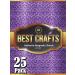 JH Best Crafts Adhesive Magnetic Sheets | Flexible Magnet with Adhesive Backing | 8 x 10 Inch Magnets for Crafts and Pictures | Cut to Any Size | Pack of 25