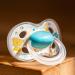 Medela Baby Pacifier | 6-18 Months | BPA-Free | Lightweight & Orthodontic | 2-Pack | Turquoise Blue and White with Baby Animals - Buy Online on GoSupps.com
