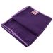 Yoga Sport Non Slip Suede Exercise Towels, 2 Pack Purple 15" x 24"