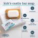 Kirk's Premium Coconut Oil Castile Soap - Fragrance Free (3 Bars, 4 oz Each) - Buy Online on GoSupps.com