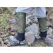 Ankaier Leg Gaiters - Waterproof & Breathable for Hiking, Snow Activities - Olive/Black, Medium Size 17'' x 17 - Buy Online on GoSupps.com