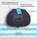 Yakpads Gel Seat Pad for Canoes with Water Bottle Holder - Black | Portable Cushioned Seat for Watersports and Recreation - Buy Online on GoSupps.com