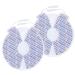 Tenscare E-CMR60130-DE 4 Reusable Breast Electrodes (Toning or Lactation) Breast electrodes (60 x 130 mm)