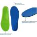 High Arch Support Plantar Fasciitis Insoles for Flat Feet - S Women 8.5-10, Men 8-9 - Buy Online on GoSupps.com