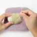 Woolbuddy Needle Felting Pad - Lavender Purple | Foam Pad Alternative for Needle Felting Supplies - Buy Online on GoSupps.com