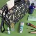 Nicole Miller Metallic Camouflage Makeup Bag - Large Travel Toiletry & Cosmetic Case - Buy Online on GoSupps.com