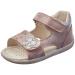 Geox Baby Girl's Sandal Tapuz First Steps 4.5 UK Child Lt Rose Silver