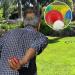 Boule Set 10 Pcs | Colorful Plastic Boules with Storage Holder | 8 Balls 7cm & 2 Balls 3cm | International Shipping Available - Buy Online on GoSupps.com