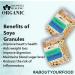 Blessfull Healing Organice SOYA GRANULES for Breakfast 1 lb (453 Gram) - Buy Online on GoSupps.com
