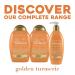 OGX Strength & Length Golden Turmeric Conditioner - Ayurvedic, Sulfate-Free, Coconut Infused - 13 Fl Oz - Buy Online on GoSupps.com