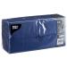 Papstar 84576 250 napkins 3-ply 1/8 fold 33 cm x 33 cm dark blue single