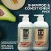 Avocado & Melon Hair Repair Shampoo & Conditioner Set 800ml - Buy Online on GoSupps.com