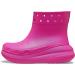 Crocs Unisex-Adult Classic Crush Rain Boots - Size 9 Women/7 Men - Juice - Buy Online on GoSupps.com