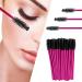 Profico 50-Piece Disposable Eyelash Brush Set | Dark Pink & Black Mascara Applicators for Eyelash Extensions - Buy Online on GoSupps.com
