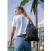 Johnny Urban Gym Bag for Men & Women - Luke Black Cotton Canvas Backpack with Cord Strain & Inner Pocket - Stylish & Functional - Buy Online on GoSupps.com
