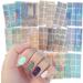 MwooT 288 Pieces Nail Vinyls Nail Stencils Sticker Sheets Set for Nail Art Design Tip Decals 24 Sheets with 96 Designs - Buy Online on GoSupps.com