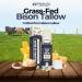 Beef Tallow Lip Balm | Natural Hydrating Chapstick | Grass-Fed Bison Tallow Moisturizer | Soothes Chapped Lips & Sensitive Skin | Made in the USA - Buy Online on GoSupps.com