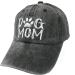 Waldeal Women's Embroidered Washed Baseball Cap - Adjustable Dog Mom Dad Hat One Size Fits All Black - Shop Now! - Buy Online on GoSupps.com