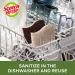 Scotch-Brite Greener Clean scrub sponge Heavy Duty 3 Pack garage/Outdoor/Kitchen Scrubber 3 count - Buy Online on GoSupps.com