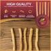 HikmaHerb Pack of 3 Miswak Sticks with Holder - Vacuum Sealed Natural Chewing Sticks for Teeth - Natural Flavored Toothbrush for Teeth Whitening Oral Health and Fresh Breath || Pack of 3  - Buy Online on GoSupps.com