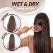 Marqus Bio Hairbrush - Wild Boar Bristles Spiral Spring | Shine & Volume for Every Hair Type | Tangle-Free Natural Brown - Buy Online on GoSupps.com
