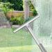 Silicone Handle Shower Squeegee 12 Inch - 2 Pack (Gray+Green) for Glass Doors, Bathroom, Mirrors, Windows, Cars, and Tile Walls - Buy Online on GoSupps.com
