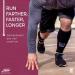 Calf Compression Sleeve - Support Brace for Sports & Travel | Men & Women - Medium - 1 Pair - Stripes/Black - Buy Online on GoSupps.com