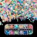 36 Boxes Seashell Nail Glitter Sequins - Multicolored 3D Laser Flakes for Nail Art Design - Buy Online on GoSupps.com