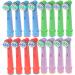 16-Pack Kids Colorful Toothbrush Heads for Oral B Braun Electric Base - Soft Bristles, Compatible with Oral B Pro 1000, Triumph, Clean Action X Cross + More - Buy Online on GoSupps.com