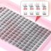 Wispy Cluster Lashes 180Pcs 9-12MM | Natural Individual C Curl Eyelash Clusters | Super Thin Band Wispy Lash Extensions - Buy Online on GoSupps.com