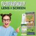 ECOFRIENDLY Lens & Screen Cleaning Spray - Alcohol-Free Eye Glass Cleaner for Eyeglasses Sunglasses Screens & More (2oz Kit) International Shipping Available - Buy Online on GoSupps.com