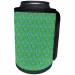 Can Cooler Bottle Wrap - Two Kisses Collided Lip Boyish Blue Lips Pattern Pattern - Lipstick Kisses