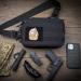 CLTAC Tactical Chest Rig Bag Concealed Carry CCW Sling Backpack Military Molle Utility Admin Pouch IFAK Medical EMT Organizer EDC Pack for Outdoor Hunting Shooting Hiking with Harness Black(Holster Included) - Buy Online on GoSupps.com