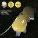 Small Yellow Waterproof Dog Raincoat with Adjustable Reflective Poncho Hood - Buy Online on GoSupps.com