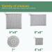 ifeel Cast Iron Cleaner - Premium 316L Stainless Steel Chainmail Scrubber (2 Pairs) - Size 3-4x4 - Buy Online on GoSupps.com