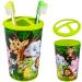 all-meine.de GmbH Zahnbrush holder/children's toothbrush cup - funny zoo animals - toothbrush cup - for toothbrush - cup - children's toothbrush baby toothbrush - girls - .. without names