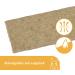 Kerbl 82744 Hemp Rodent Carpet - Natural 40x25x1 cm | Eco-Friendly Pet Bedding for Mice & Rats - Buy Online on GoSupps.com