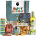 Happy Birthday gift set-Gepp s delicatessen I surprise bag filled with handmade pasta pesto wild garlic spice organic all-round spice & basil oil i gourmet gift set Happy Birthday surprise bag