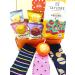 Gift Box by Inside the Box Gifts (Latte Ground Coffee w Biscuits Socks & Bath Bomb) - Buy Online on GoSupps.com