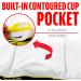 Franklin Sports Youth Compression Short with Cup - Large/X-Large, White - Buy Online on GoSupps.com