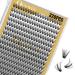 Eyelashes individually quewel 320stck individual eyelashes for eyes make-up 40d 0.07 d curl mix 9-16mm artificial eyelashes diy clusters individual lashes lashes eyelash bush reusable (40d-d-9-16) 1 piece (1 Pack) 40d 0.07d mix 9-16mm