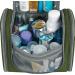 Travel Hanging Toiletry Wash Bag Makeup Organizer - Army Green (Large) for Women, Girls, Kids - Buy Online on GoSupps.com