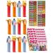 Pez Dispenser Set Bundle with 12 Winnie the Pooh Pez Characters Pez Sweet Candy Refills and Game Challenge Card (12x17g) | Excellent Treats as Birthday Gifts and Stocking Fillers