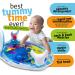 Splashin'kids Inflatable Tummy Time Water Mat with Mirror & Rattles for Infants & Toddlers - Fun Activity Center for Baby Stimulation & Growth - Buy Online on GoSupps.com