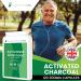 120 x 300mg Activated Charcoal Capsules for Flatulence Relief - Pure Coconut Charcoal Tablets for Trapped Wind - Natural Active Charcoal Powder - Buy Online on GoSupps.com