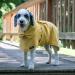 CANICOAT Dog Bathrobe Lavari - 100% Cotton Oeko-TEX Certified Size 7 Sun Yellow | International Shipping Available - Buy Online on GoSupps.com