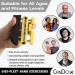 Cando Digi-Flex Yellow Hand Exerciser - Finger Grip Strengthener 1.5lbs | Very Light Resistance - Buy Online on GoSupps.com