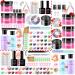 AIJIMEI Acrylic Nail Acrylic Powder Acrylic Nail Kit Acrylic Nail Powder Nail Kit Set Professional Acrylic with Everything Acrylic Powder and Liquid Set Acrylic Nail Kit for Beginners Nail Kit Acrylic Set